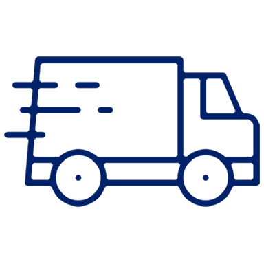 Merchandise ready for dispatch