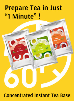 Poudre de Thé Concentré Commercial